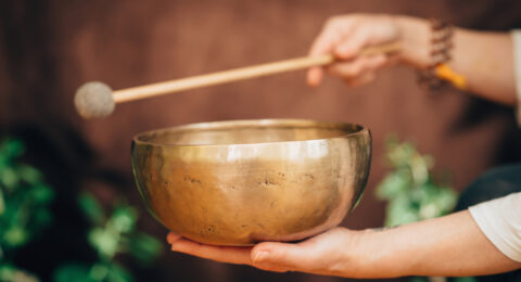 Tibetan singing bowl